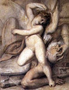 Cupid Plucking the Wings of Time by Richard Cosway