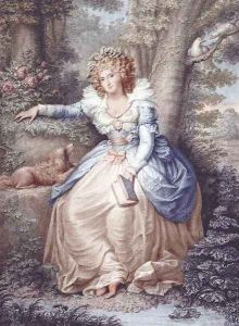 Mrs Fitzherbert, engraved and pub. by Jean Conde (1725-94), 1792 by Richard Cosway
