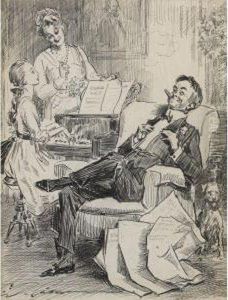 Studies In Expression, The News, Untitled And The Next Morning by Charles Dana Gibson
