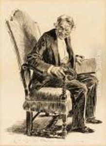 Seated Figure by Charles Dana Gibson