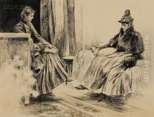 The Social Call by Charles Dana Gibson