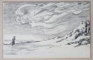 Wind Personified As Woman