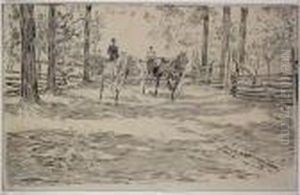 ''the Morning Ride'' by Charles Dana Gibson