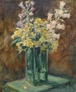 Jonquils In A Vase by Charles Dana Gibson