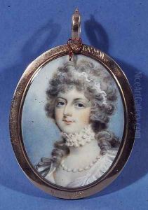 Portrait of Mrs Fitzherbert by Richard Cosway