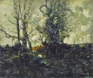 Figure In A Landscape