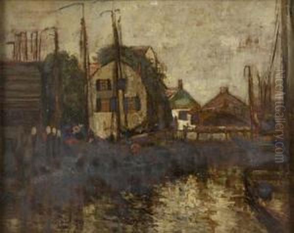 Volendam Harbour - view 1