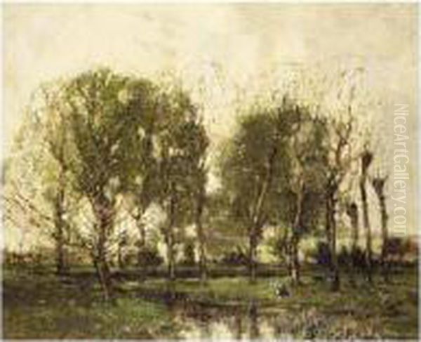 The Stream Through The Trees - view 1