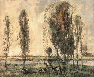 Early Autumn Near Pont De Braye