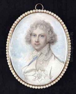 Portrait of George Prince of Wales later King George IV by Richard Cosway
