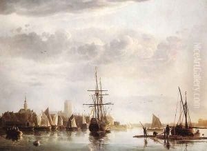 View of Dordrecht, c. 1655 by Aelbert Cuyp