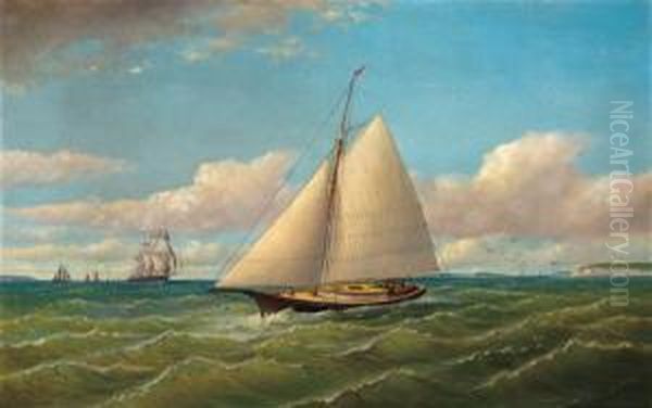 Ships Off Gay Head - view 1