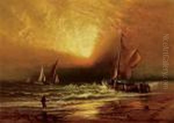 Sunset On The Coast - view 1