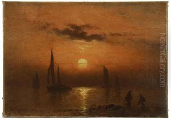 Dramatic Coastal Sunset - view 1