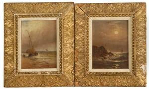 Pair Of Coastal Scenes - view 1