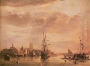 Dordrecht, Evening by Aelbert Cuyp
