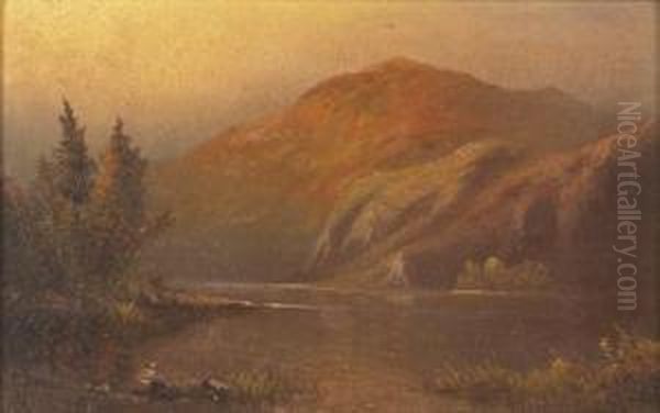 Sunset In The Whitemountains - view 1