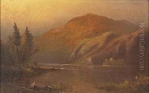 Sunset In The Whitemountains by Charles Henry Gifford