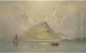 Sailboats On A Lake