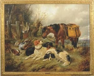 Resting After The Hunt by John Gifford