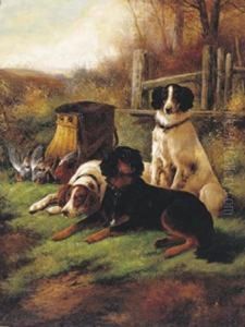 Setters At End Of The Day by John Gifford