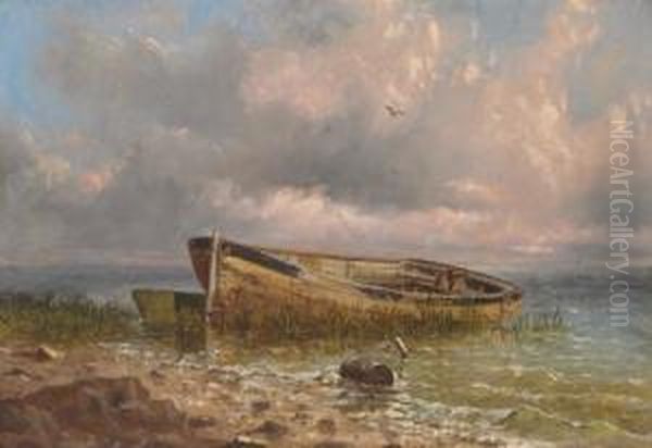 Boat On A Beach - view 1