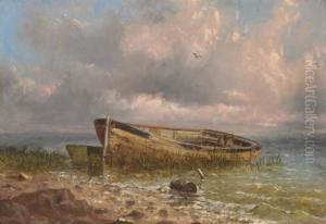 Boat On A Beach by Robert Swain Gifford