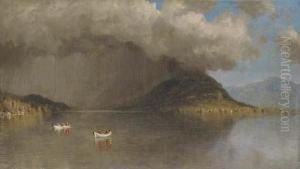Coming Rain On Lake George: A Sketch by Sanford Robinson Gifford