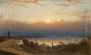 ''the Basin Of The Patapsco From Federal Hill, Baltimore''