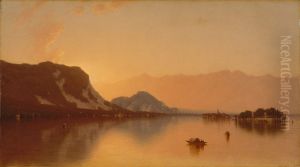 Isola Bella In Lago Maggiore by Sanford Robinson Gifford
