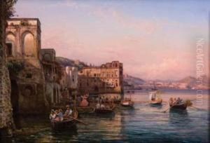 Lo Scoglio Di Frisio Ed Il Palazzo Donn'anna