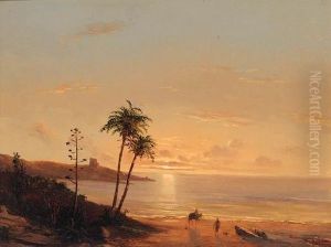 Figures On A Mediterranean Shore