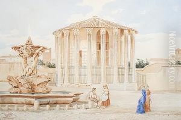 Tempio Di Vesta, Roma - view 1