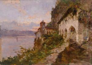 L'eremo Di Santa Caterina Del Sasso,leggiuno, Lago Maggiore