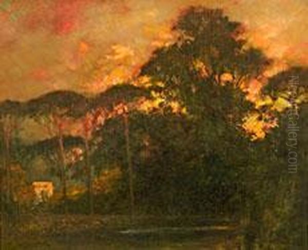 Abendstimmung Am Fluss - view 1