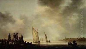 A river landscape