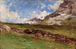 Paesaggio Montano by Eugenio Gignous