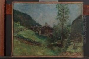 Paesaggio Montano by Eugenio Gignous