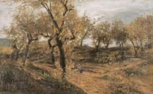 Herbstliche Landschaft. Herbstliche Landschaft.