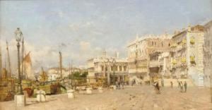 View Towards The Piazetta, Venice