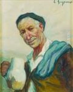 Autorretrato Con Jarra