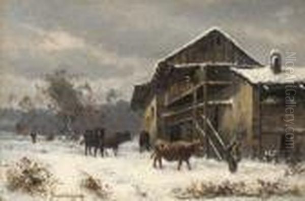 Winter On The Farm - view 1