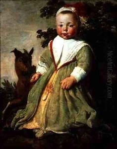 Portrait of a Child Aged Two