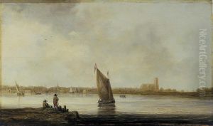 View of Dordrecht by Aelbert Cuyp
