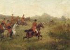 The Stag Hunt by Victor-Gabriel Gilbert
