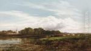Marlow From The Thames by Arthur Gilbert