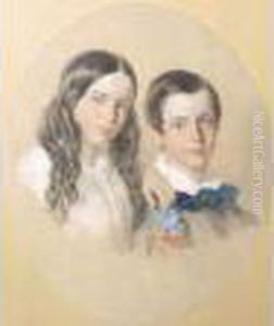 Portrait Of A Brother And Sister