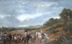 Ra -- Cavaliers Meeting On A Country Lane
