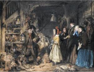 Miss Flite Introduces The Wards In Jarndyce To The Lord Chancellor