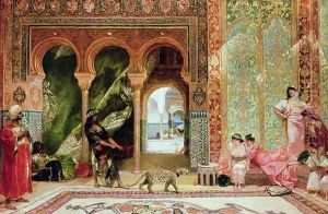 A Royal Palace in Morocco by Benjamin Jean Joseph Constant